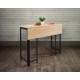 Industrial Style High Work Table With Flip Extension